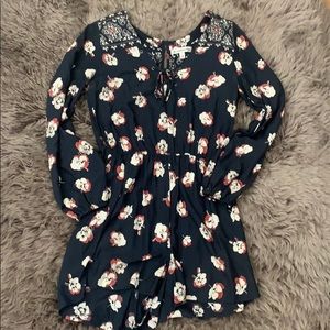 Abercrombie floral romper